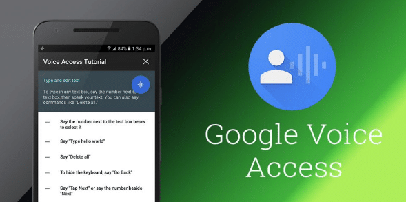 برنامج Voice Access برنامج Voice Access