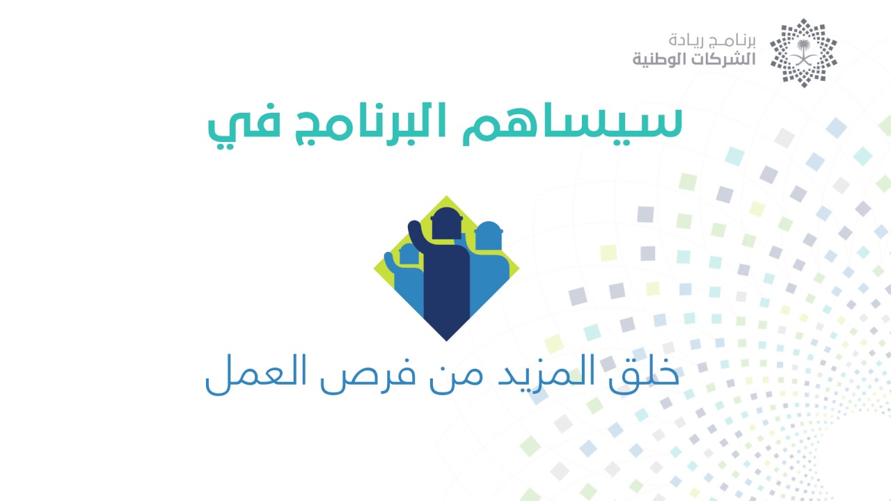 برنامج ريادة الشركات الوطنية السعودية برنامج ريادة الشركات الوطنية السعودية