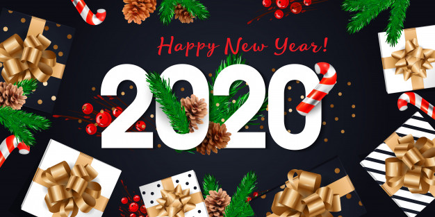 تهنئة بالعام الجديد بالانجليزي 2020 لاحبائك تهنئة بالعام الجديد بالانجليزي 2020