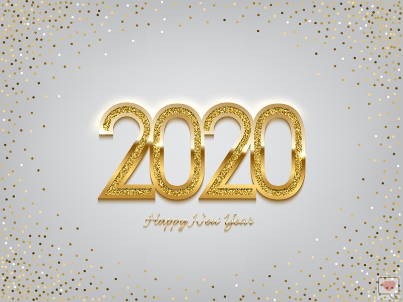 تهنئة بالعام الجديد بالانجليزي 2020