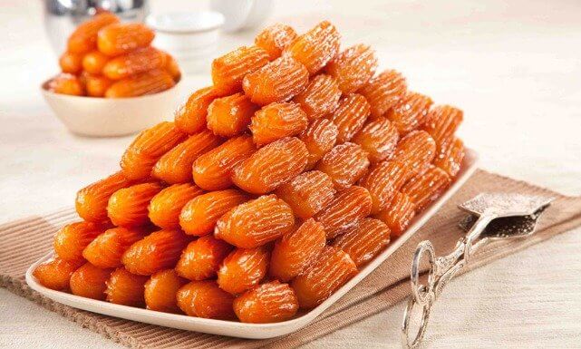 عمل بلح الشام بدون زيت عمل بلح الشام بدون زيت